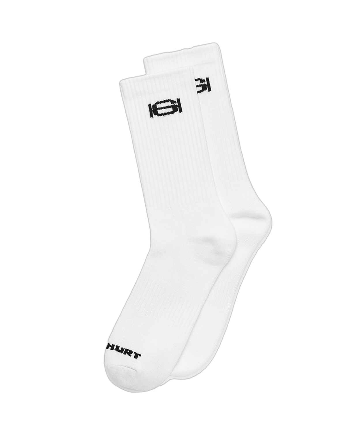 GOODHURT® CREW SOCKS (WHITE)