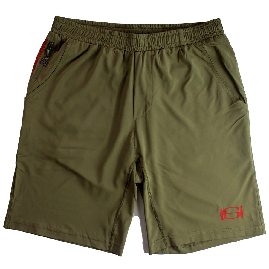GOODHURT - Green Active Shorts