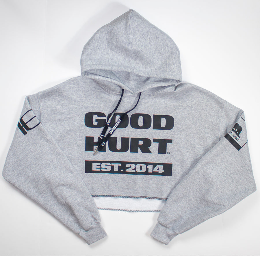 GOODHURT Est. 2014 Crop Top Sweater