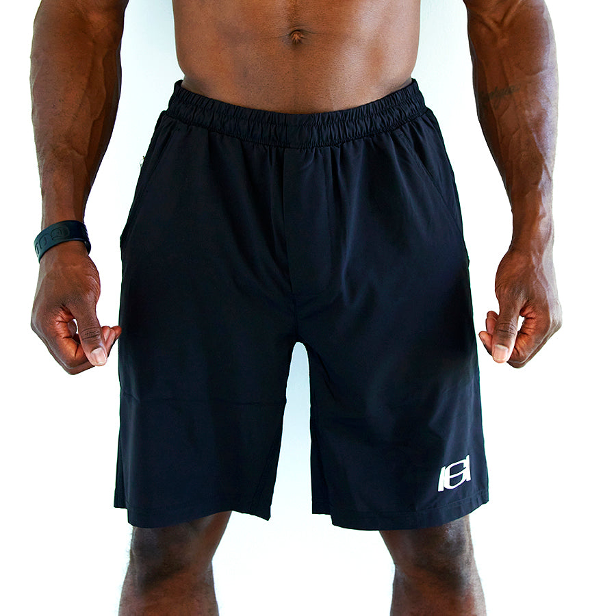 GOODHURT - Black Active Shorts